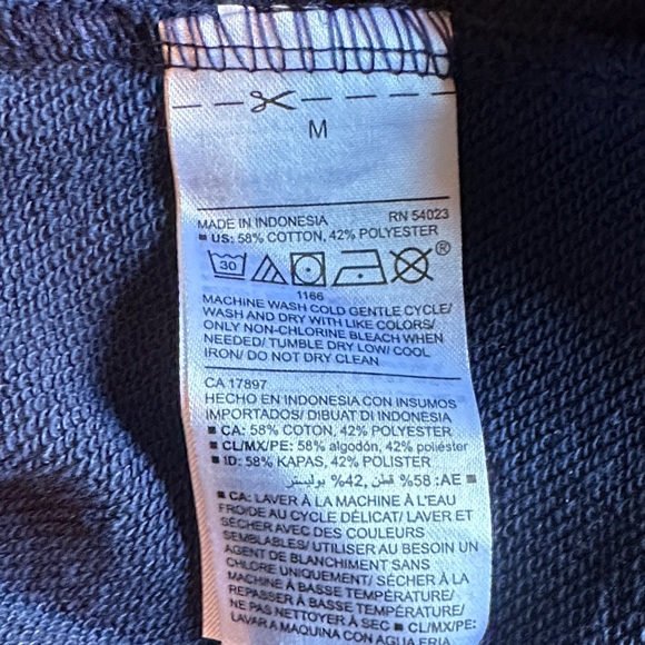Old Navy Women's Blue Crew Neck Sweater - Picture 5 of 5
